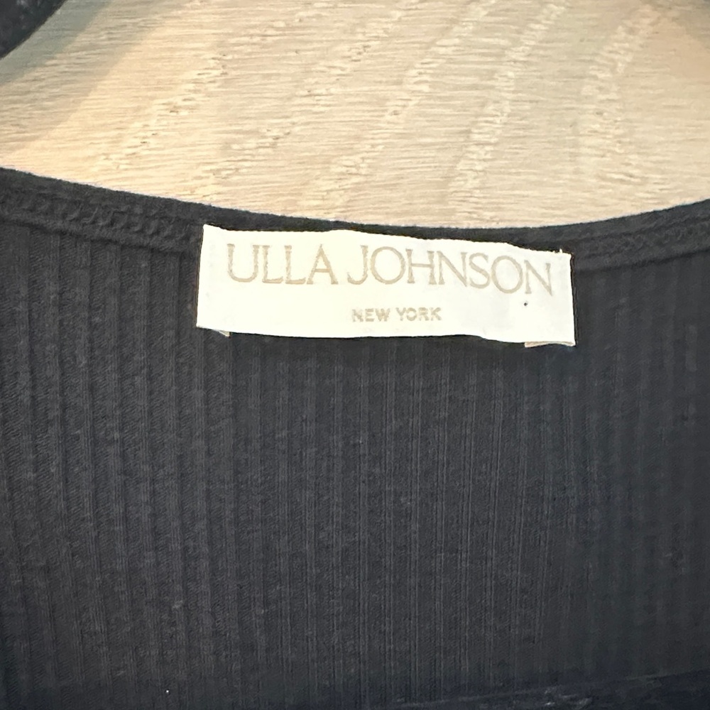 Ulla Johnson Black Ruffle Kids Dress - Picture 3 of 4